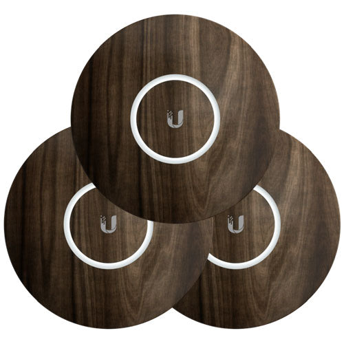 Ubiquiti nanoHD / U6 Lite Access Point Cover, Wood (3-Pack) [nHD-cover-Wood-3]