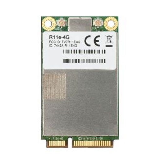 MikroTik 4G/LTE Category 4 miniPCI-e Card LTE FDD/TDD [R11e-4G]