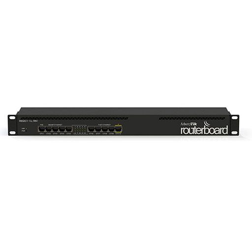 MikroTik RouterBOARD RB2011iL-RM (Complete with 1U rackmount case, power supply)
