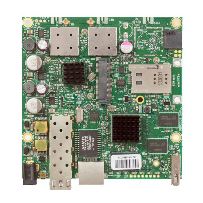 MikroTik RouterBOARD 720Mhz CPU (INTL Version) [RB922UAGS-5HPacD]