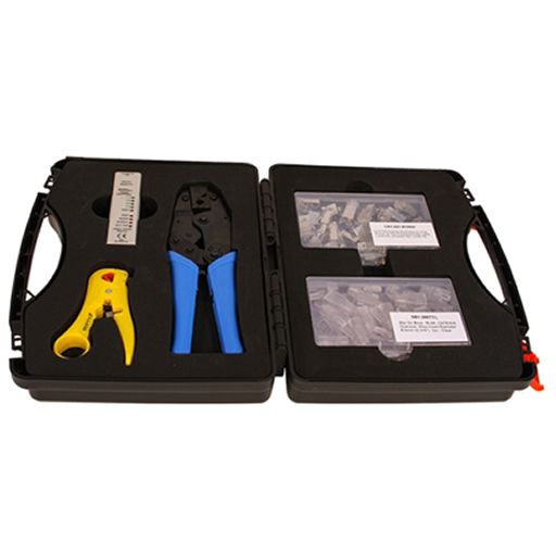 Primus Cable Cat6 Shielded Bulk Ethernet Network Termination Tool Kit