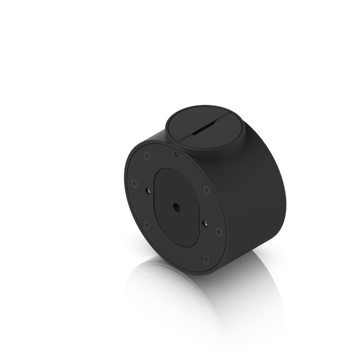Ubiquiti UniFi Camera Compact Junction Box, Black [UACC-Camera-CJB-B]