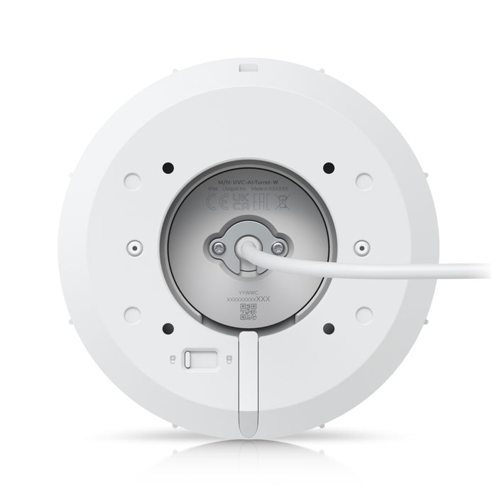 Ubiquiti UniFi AI Turret Camera, White [UVC-AI-Turret-W]