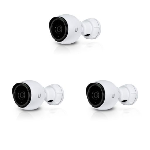 Ubiquiti UniFi Protect G4 Bullet Camera 3-Pack [UVC-G4-Bullet-3]