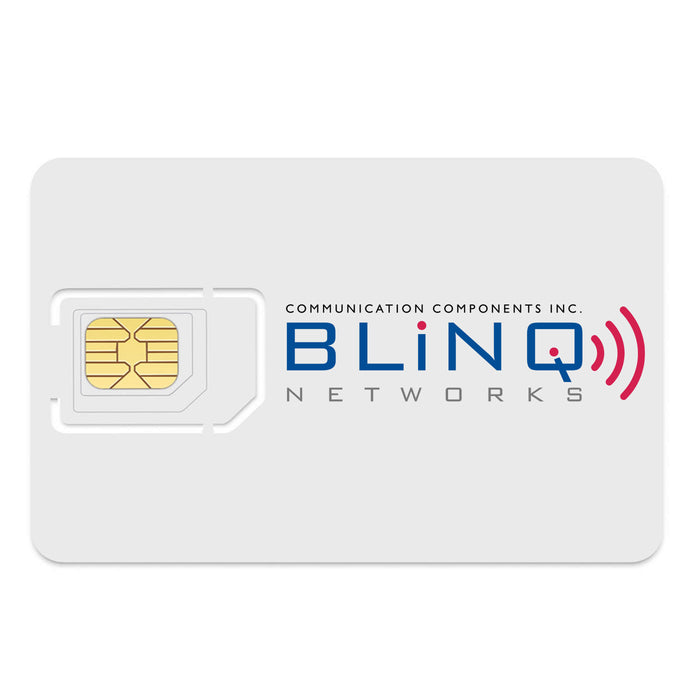 BLiNQ Networks Custom Programmed SIM Card for CPE Non-roaming 100-Pack