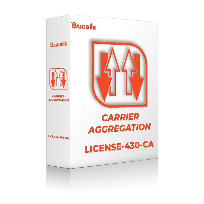 Baicells License Upgrade to Carrier Aggregation