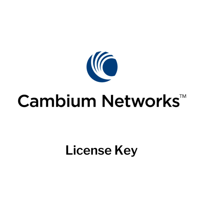 Cambium PMP 450 20 to Uncapped Mbps License Key Upgrade