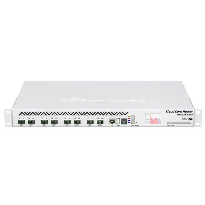 MikroTik CCR1072 Cloud Core Router 72-core (with 16GB RAM) [CCR1072-1G-8S+]