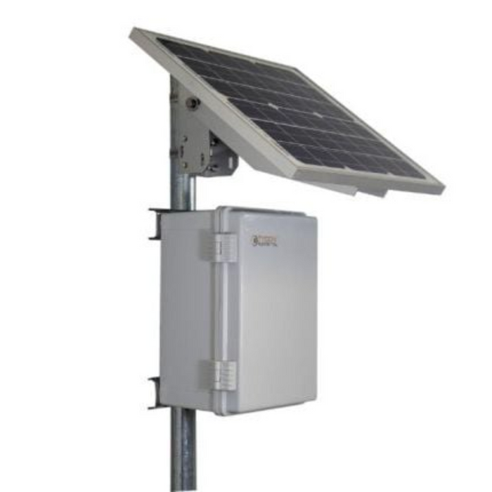 Tycon Solar RemotePro15W,18Ah Batt,3.2W Cont. Sol,12/24V PoE [RPPL1224-18-15]