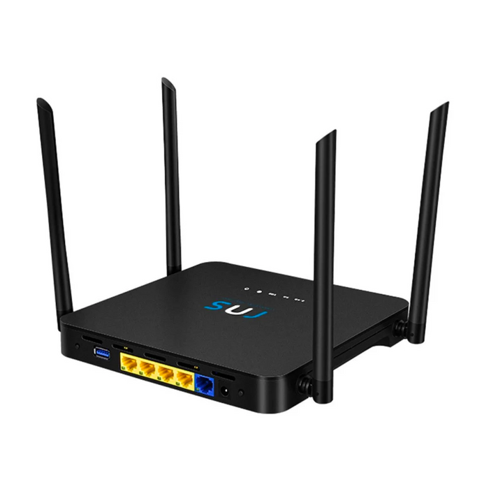 ReadyNet WR1200 Dual-Band 802.11ac 5GbE Port Wireless AC Router ...