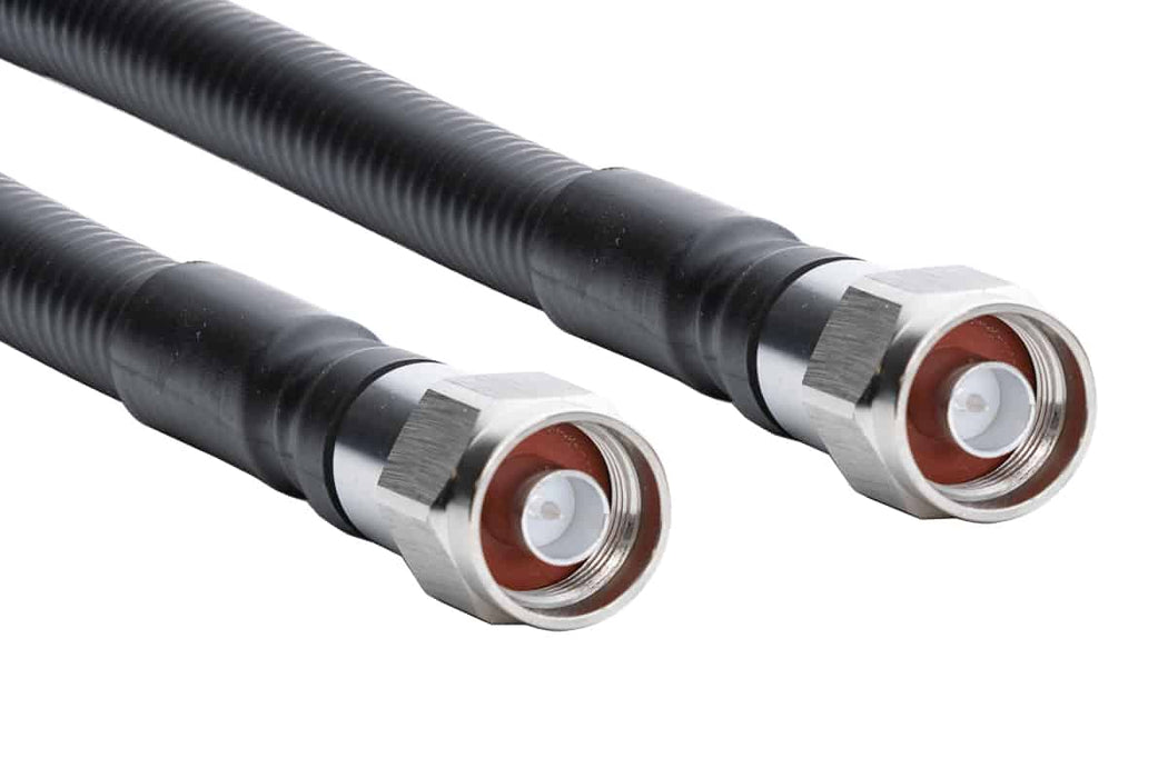 Gamma Electronics N Male to N Male 6FT 1/2" Superflex Jumper w/Cold Shrink