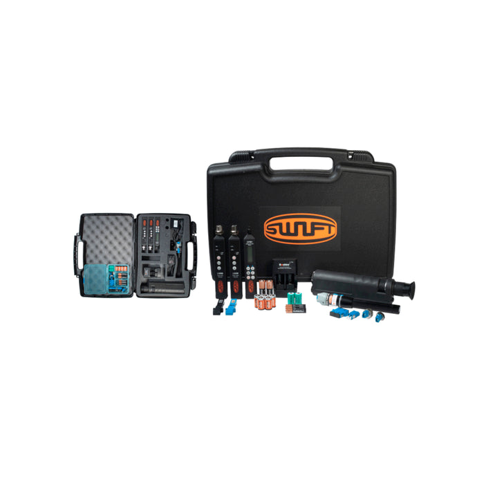 UCL Swift Advanced Multi-Mode Fiber Tester Kit with 400X Microscope and Hand Held Fault Finder
