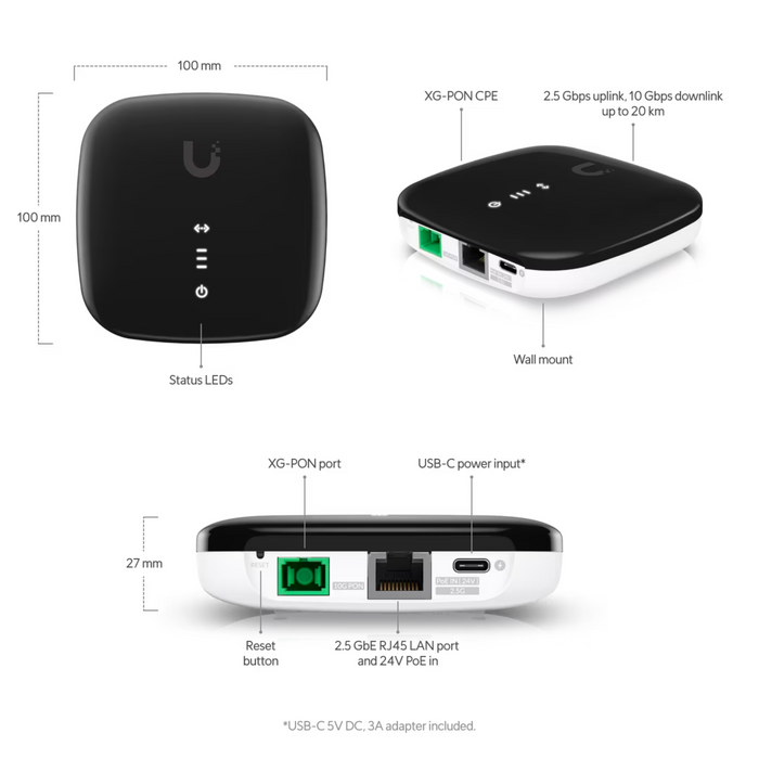 Ubiquiti UISP Fiber XG [UISP-FIBER-XG]