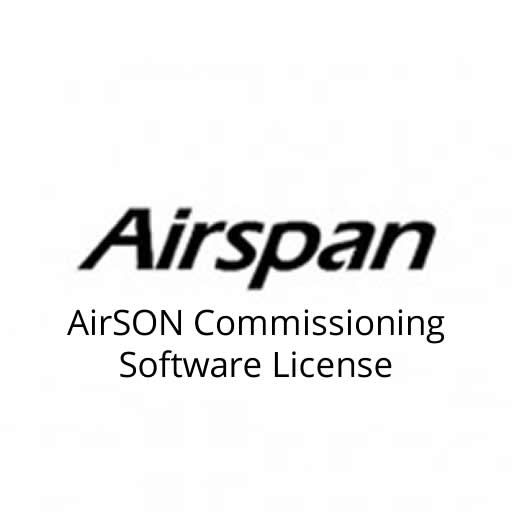 Airspan AirSON Commissioning Package SW License (per node) for AirVelocity / AirUnity eNodeBs