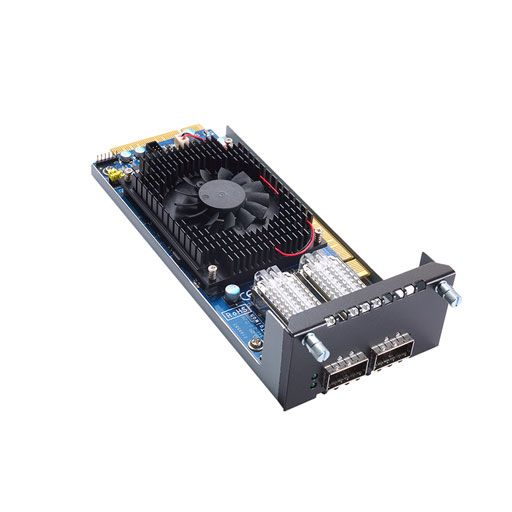 Maxxwave Dual Port 40Gbe QSFP+ LAN Module w/Intel XL710 Ethernet Controller (93331)