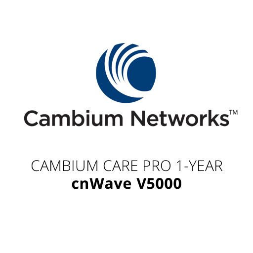 Cambium Care Pro 1-Year Support for one V5000 Distribution Node with 24x7 TAC Support and SW Updates