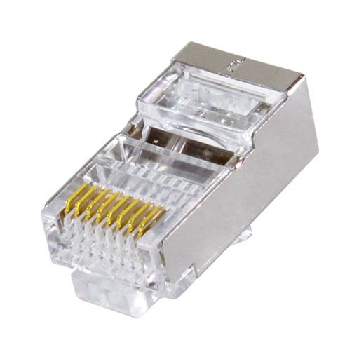 Primus Cable CAT5e Shielded Easy Feed RJ45 Connector 100-Pack