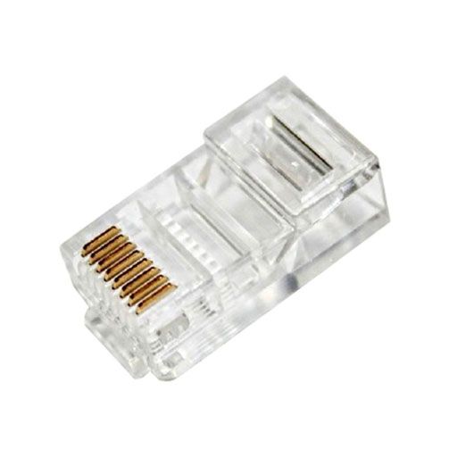Primus Cable CAT5e Unshielded Easy Feed RJ45 Modular Plug Connector 100-Pack