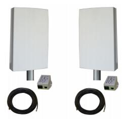 Tycon Wireless EZBridge LT HD+  5GHz 100Mbps Point-to-Point Industrial Strength Bridge (full-link)