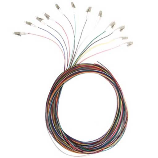 Primus Cable 3m LC, 12 Strand, Multi Mode, 50/125 OM3, 10Gbps Fiber Pigtail (w/o Jacket)