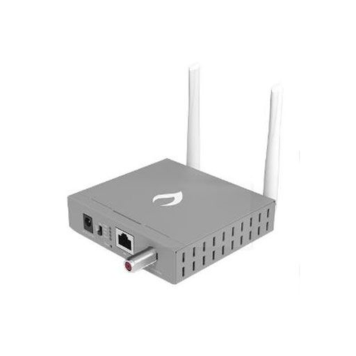 IgniteNet GLinq Indoor Cloud-Managed Gigabit Ethernet To Coax Bridge w/reverse power feed and integrated 2.4GHz Wi-FI