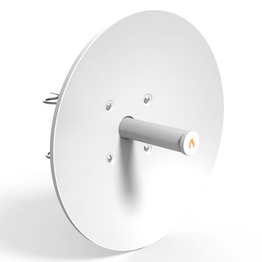 IgniteNet Fusion Dish 5GHz 30dBi 0.6m, w/ Dual RP-SMA Pigtails and Weather Hood