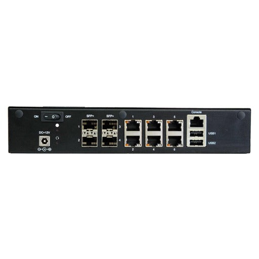 Maxxwave Routermaxx Vengeance MINI 6-Port gBe 4-Port SFP+ Router (Complete Solution)