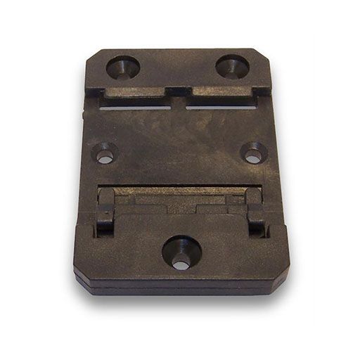 Maxxwave DIN Rail Mounting Clip Black 48mm width RoHS [MW-DIN]