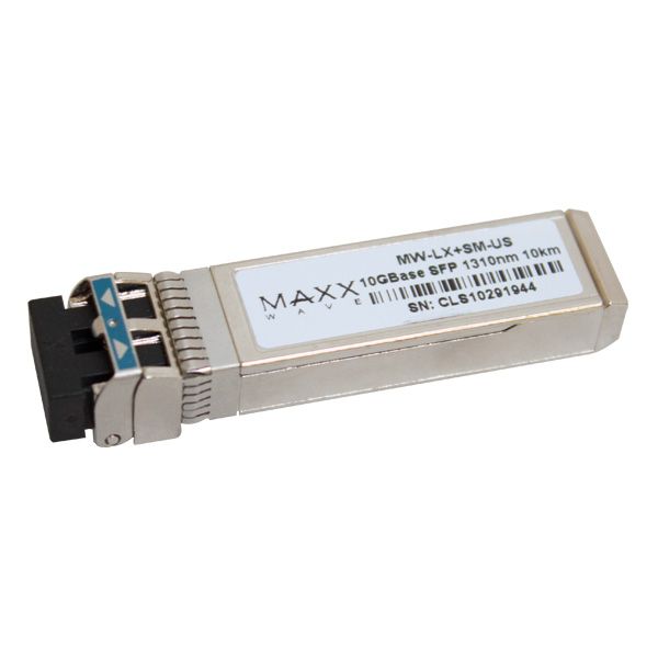 Maxxwave Single-Mode 10Gbit SFP+ Fiber Module [MW-LX+SM-US]