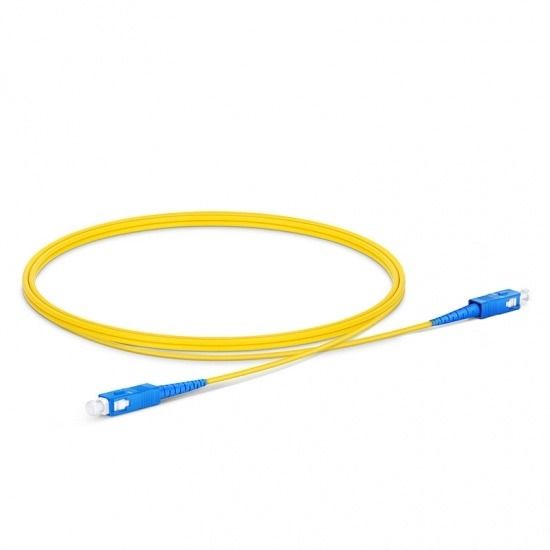 Maxxwave Fiber Optic Patch Cable 9/125 Single Mode Fiber Patch Cable SC/UPC - SC/UPC 2M