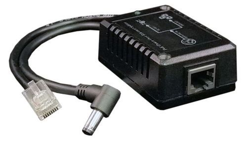 Tycon Power POE splitter, 48VDC 802.3af/at POE input, 9VDC @ 1.3A Output, 24W, 5.5x2.1 Barrel Connector