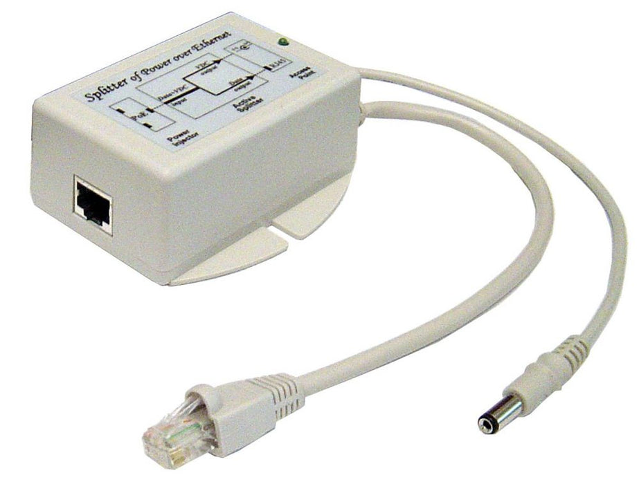Tycon Power Active Splitter 802.3af/at POE to 5VDC 25W Output