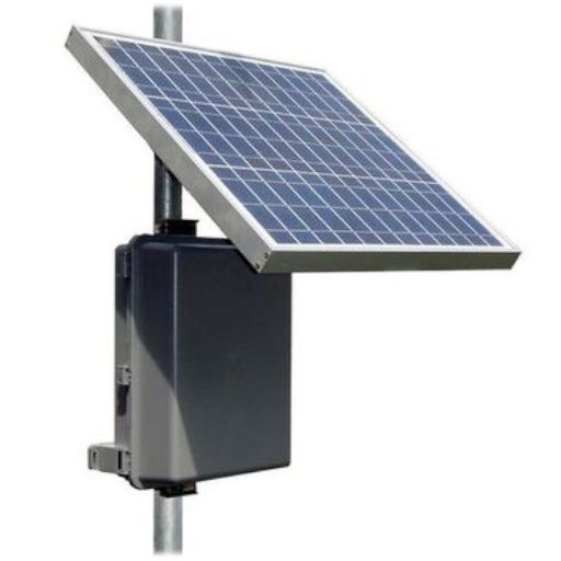 Tycon Solar RemotePro 12V 8W Polycarbonate Enclosure 35W Solar Panel 12V 36Ah Battery 12V 40 Output Remote Solar Power System