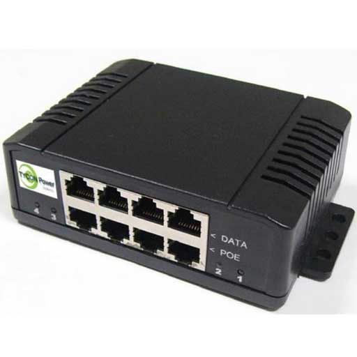 Tycon Power 4 Port Very High Power Gigabit Mid Span Passive PoE Inject —  Baltic Networks